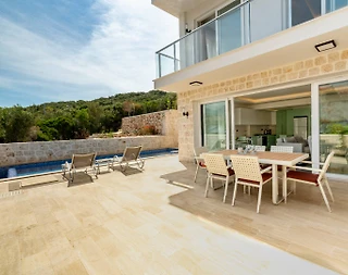 Kaş Çukurbağ'da Nezih Konumda, Özel Havuzlu, Modern Villa - 4
