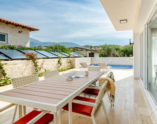 Kaş Çukurbağ'da Nezih Konumda, Özel Havuzlu, Modern Villa - 5