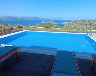 Marmaris Söğüt'te Enfes Deniz Manzaralı, Özel Havuzlu, Otantik Villa - 1