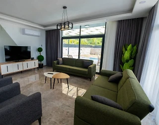 Kaş İslamlar'da Kalabalık Ailelere Uygun, Özel Havuzlu, Konforlu Villa - 5