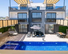 Antalya Kaş'ta Doğa ile İç İçe, Özel Havuzlu, Jakuzili, Lüks Villa - 2