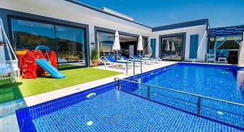 Villa with Private Pool and Sauna in a Secluded Location in Sarıbelen