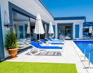 Kaş Sarıbelen'de Gözlerden Uzak Konumda, Özel Havuzlu, Saunalı Villa - 3