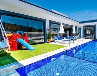 Kaş Sarıbelen'de Gözlerden Uzak Konumda, Özel Havuzlu, Saunalı Villa - 2