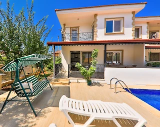 Kaş Andifli'de Aile Konaklamasına Uygun, Özel Havuzlu, Şık Villa - 5