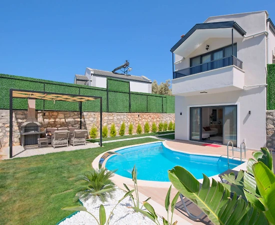 Fethiye Karaağaç'ta Doğanın Kalbinde, Özel Havuzlu, Modern Villa - 1