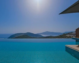Kaş Bezirgan'da Enfes Deniz Manzaralı, Özel Havuzlu, Lüks Villa - 2
