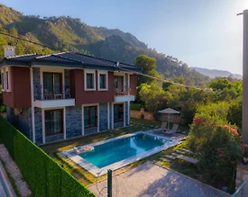 Marmaris Orhaniye'de Geniş Ailelere Uygun, Özel Havuzlu, Bahçeli Villa - 3