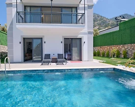 Fethiye Karaağaç'ta Doğayla İç İçe, Özel Havuzlu, 4 Kişilik Villa - 3