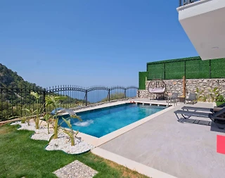 Fethiye Karaağaç'ta Doğayla İç İçe, Özel Havuzlu, 4 Kişilik Villa - 1