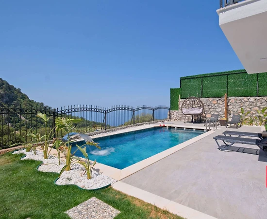 Fethiye Karaağaç'ta Doğayla İç İçe, Özel Havuzlu, 4 Kişilik Villa - 1