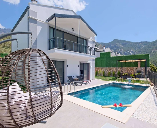 Fethiye Karaağaç'ta Doğayla İç İçe, Özel Havuzlu, 4 Kişilik Villa - 1