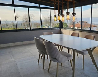 Sapanca Yanık'ta Göl Manzaralı, Isıtmalı Özel Havuzlu, Bahçeli Villa - 5