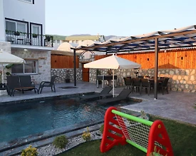 Kaş Çavdır'da Enfes Doğada, Özel Havuzlu, Çocuk Oyun Alanlı Villa - 3