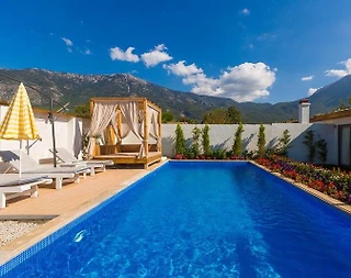 Fethiye Hisarönü'nde Muhteşem Doğada, Özel Havuzlu, 3+1 Villa - 4