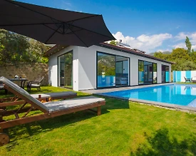 Kaş İslamlar'da Sakin Doğada, Özel Havuzlu, Balayı Villası - 2