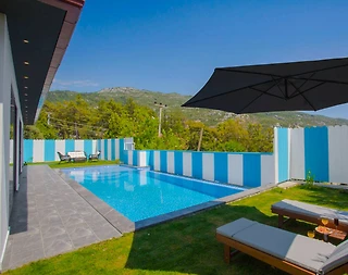 Kaş İslamlar'da Sakin Doğada, Özel Havuzlu, Balayı Villası - 4