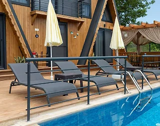 Marmaris Hisarönü'nde Doğa İle İç İçe, Özel Havuzlu, 3+1 Bungalov - 4