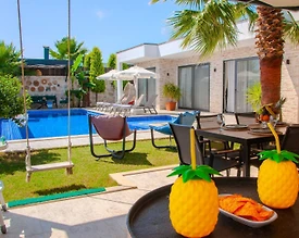 Kaş Çavdır'da Sakin Konumda, Özel Havuzlu, Lüks Villa - 3