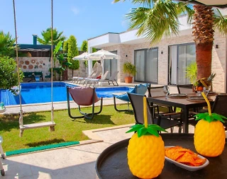 Kaş Çavdır'da Sakin Konumda, Özel Havuzlu, Lüks Villa - 3