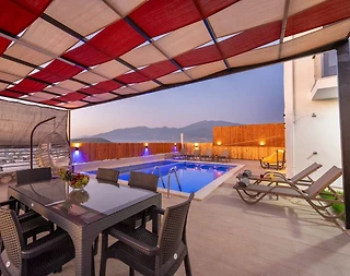 Muğla Seydikemer'de Modern Tasarımlı, Özel Havuzlu, Lüks Villa - 5