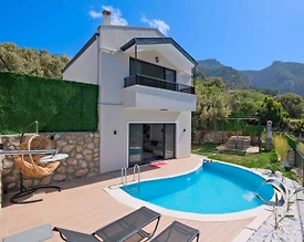 Fethiye Karaağaç'ta Balayı Çiftlerine Uygun, Özel Havuzlu, 1+1 Villa - 3