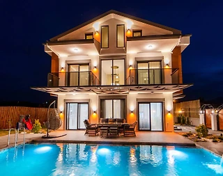Muğla Seydikemer'de Sakin Konumda, Özel Havuzlu, Konforlu Villa - 1