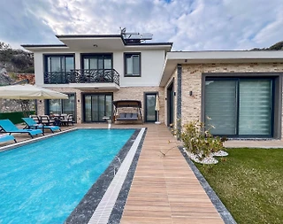 Fethiye Kayaköy’de Geniş Ailelere Uygun, Özel Havuzlu, 3+1 Villa - 4
