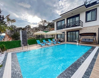 Fethiye Kayaköy’de Geniş Ailelere Uygun, Özel Havuzlu, 3+1 Villa - 5