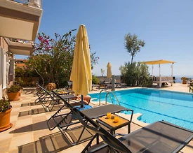 Kalkan Kördere'de Enfes Deniz Manzaralı, Özel Havuzlu, Kiralık Villa - 2