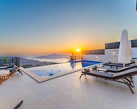 Kaş Kalkan'da Eşsiz Manzaralı, Özel Havuzlu, Lüks Villa - 3