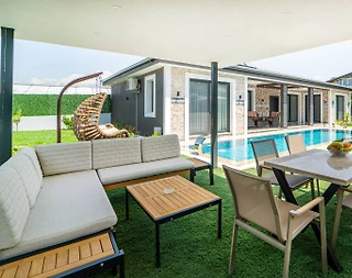 Muğla Fethiye'de Geniş Ailelere Uygun, Özel Havuzlu, Bahçeli Villa  - 3