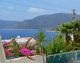 Kaş Kalkan'da Deniz Manzaralı, Özel Havuzlu, Kiralık Villa - 3