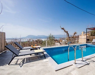 Kaş Üzümlü'de Muhteşem Doğada, Özel Havuzlu, Huzurlu Villa - 3