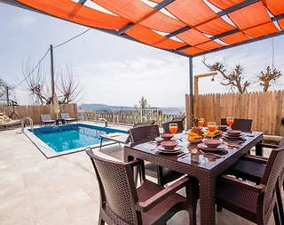 Kaş Üzümlü'de Muhteşem Doğada, Özel Havuzlu, Huzurlu Villa - 5