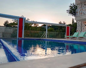 Kaş İslamlar'da Muhteşem Doğada, Özel Havuzlu, İkiz Villa - 2