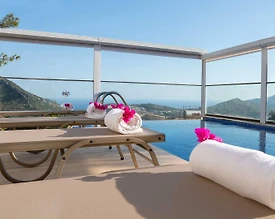 Kaş İslamlar'da Muhteşem Doğada, Kapalı Havuzlu, Kiralık Villa - 2