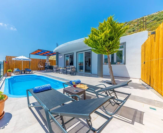 Kalkan Yeşilköy'de Doğa İçerisinde, Özel Havuzlu, Balayı Villası - 1